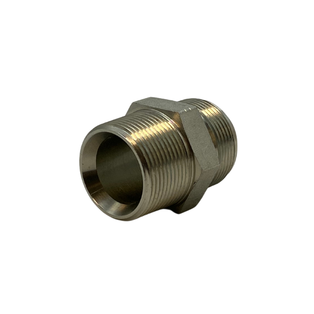 Niple Macho NPT x Macho JIC 1.1/4 X 1.5/8